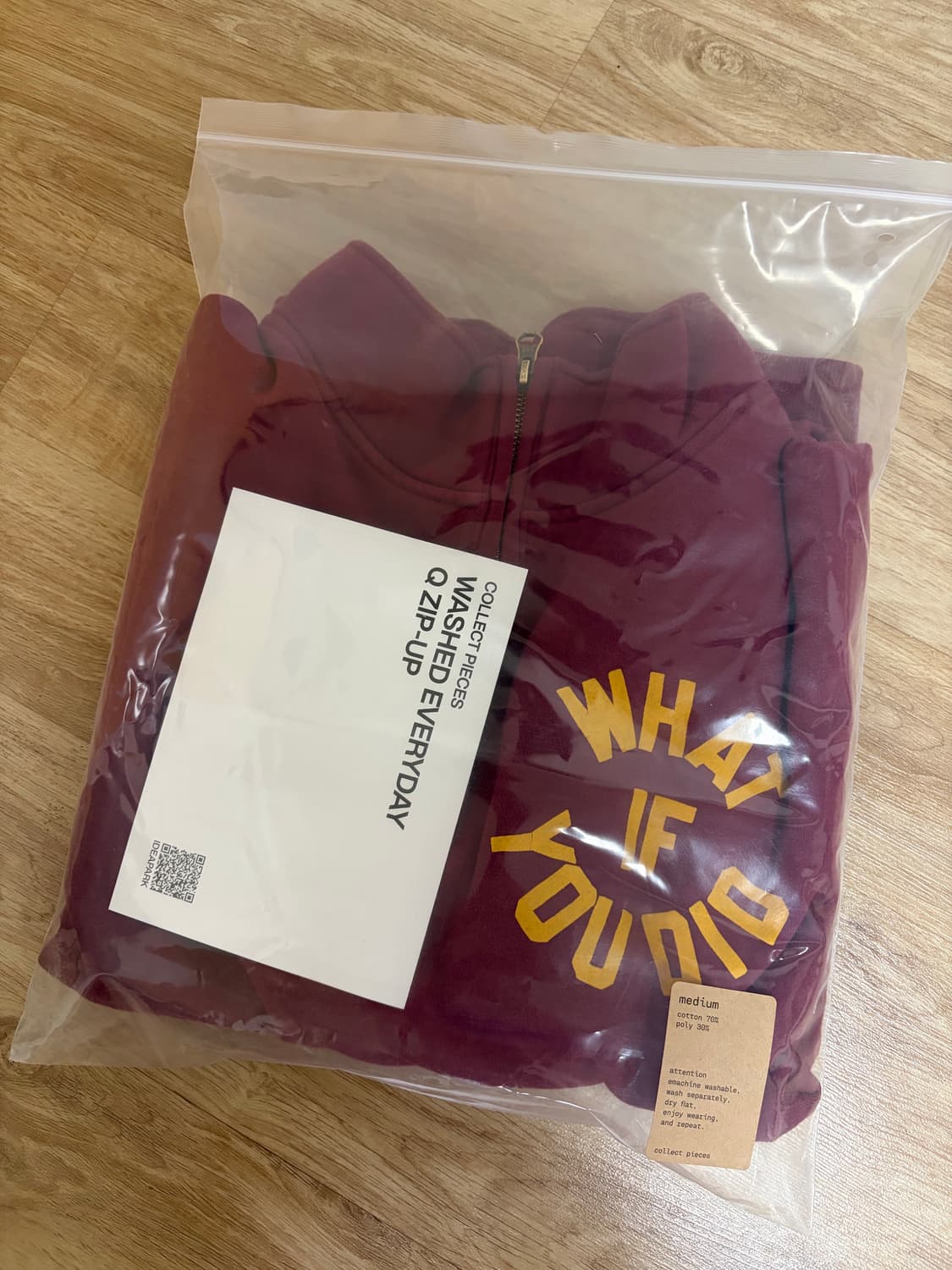 [M]컬렉트피시스 하프집업 상품이미지1