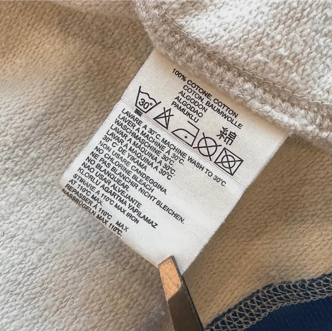 디젤 트랙 프린팅 후드집업 상품이미지8