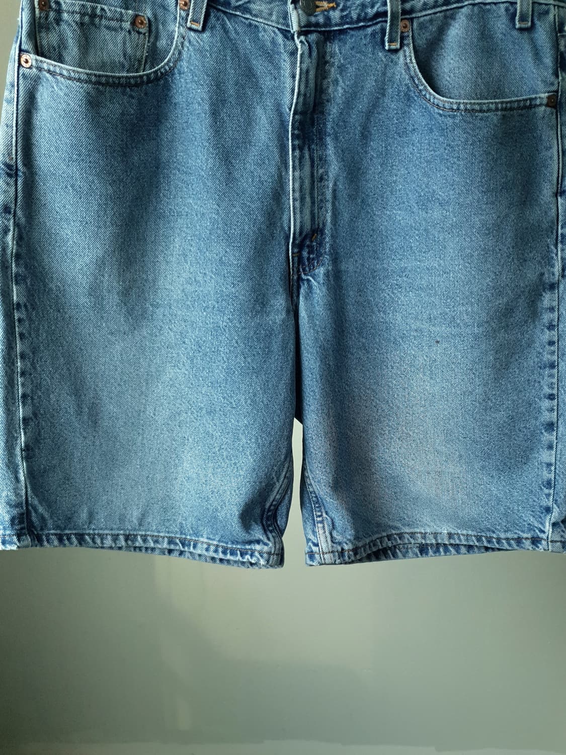90s Levi's 550 denim shorts 상품이미지7