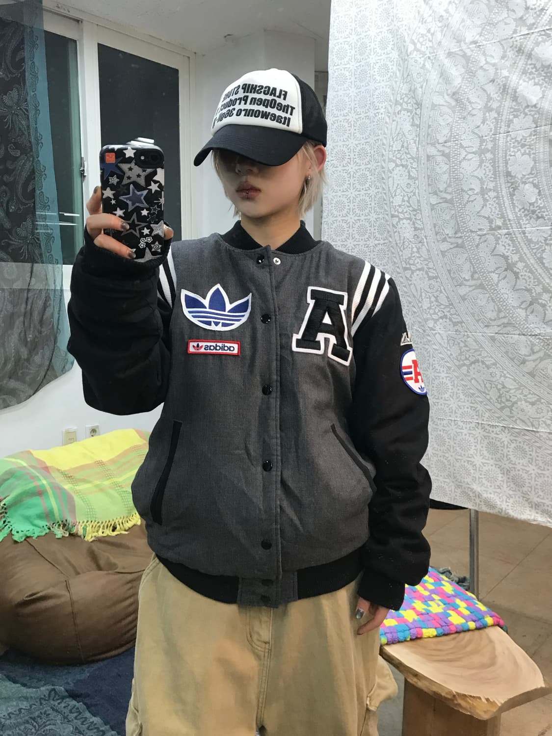 아디다스 파이어버드 바시티 자켓  상품이미지1