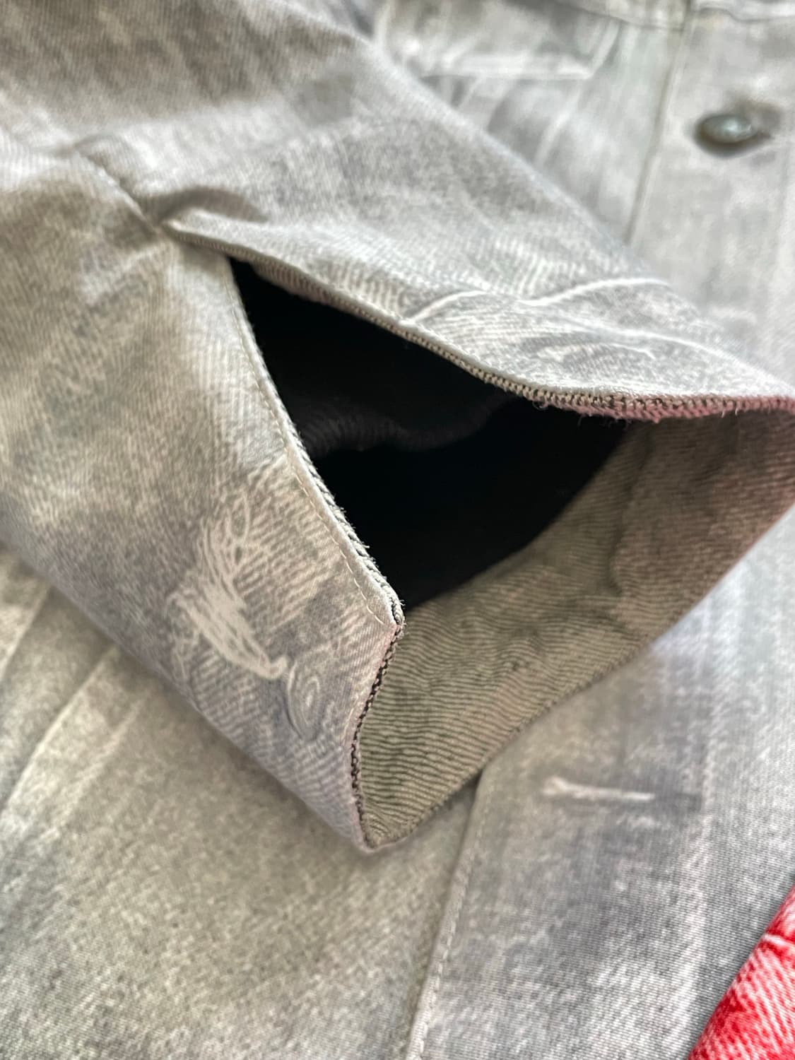 WENDY & JIM 웬디 앤 짐 데님 트러커 블루종 전사 자켓 상품이미지8