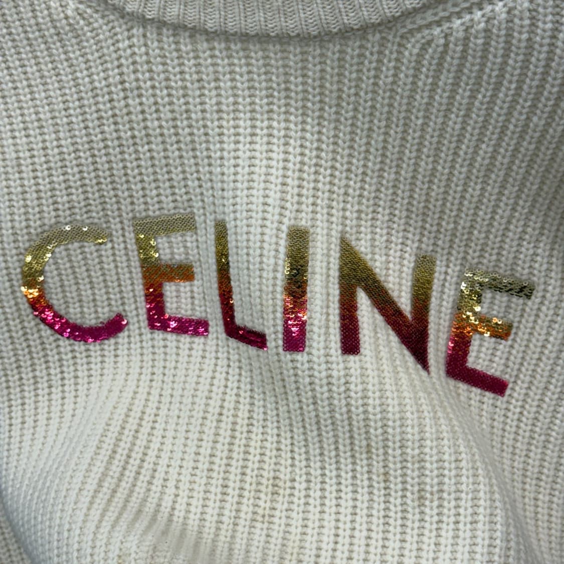 [리오브전포점] 셀린느 리브드 울 니트  상품이미지4