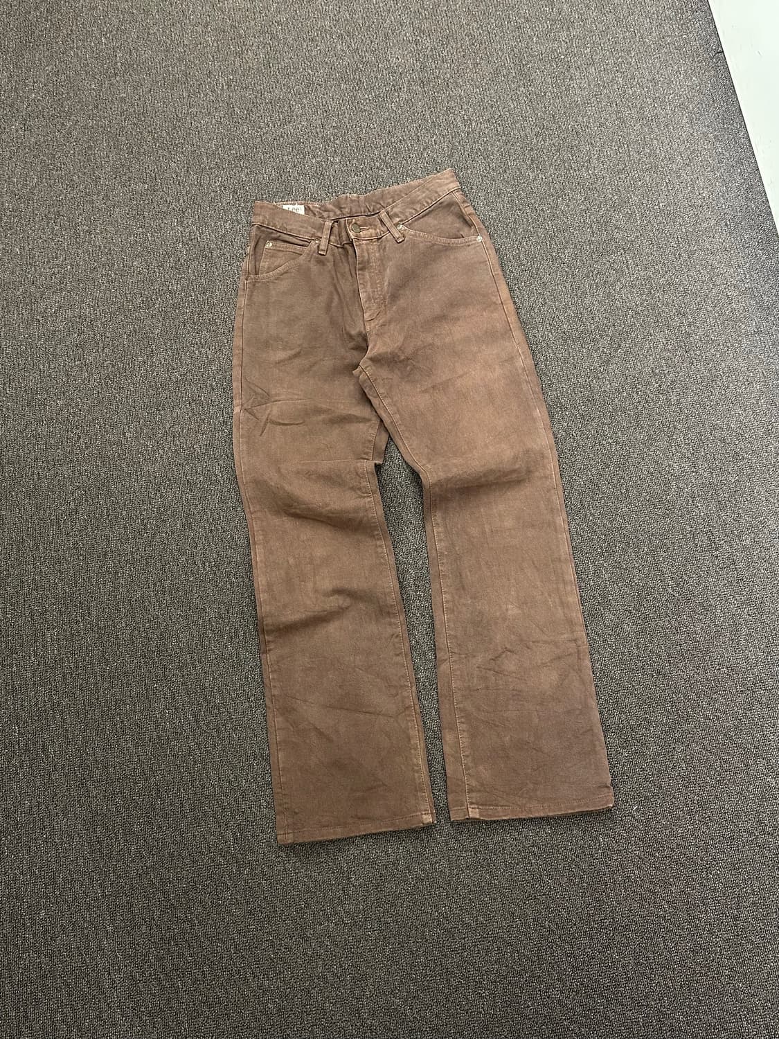 29x34)Lee 빈티지 여성 브라운 팬츠 상품이미지5