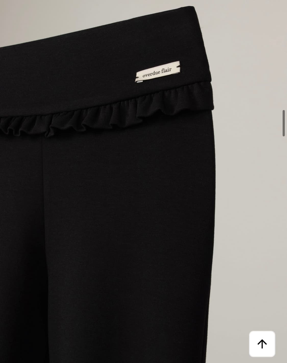 OVERDUEFLAIR FRILL BIKER SHORTS_BLACK 상품이미지5