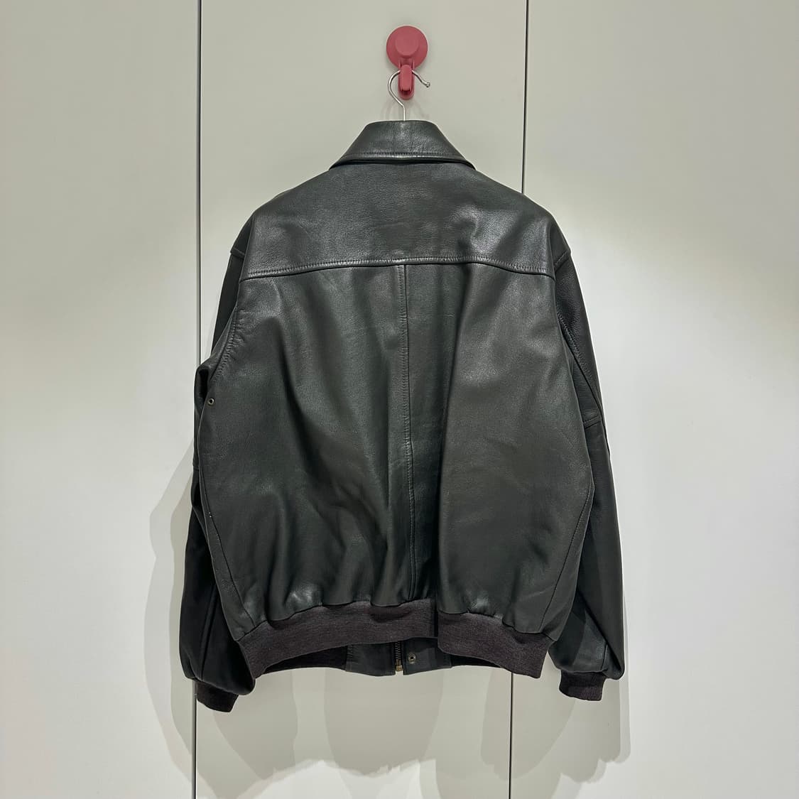 llbean 고트스킨 a-2 자켓 올리브그레이 상품이미지2