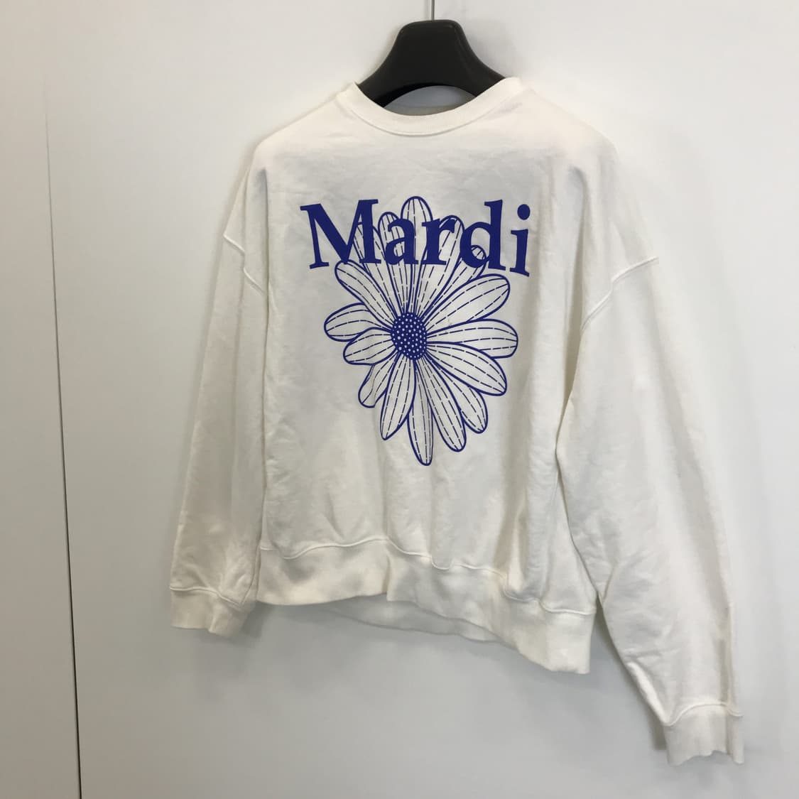 마르디메크르디 블루 플라워 맨투맨 [여성F] 상품이미지2