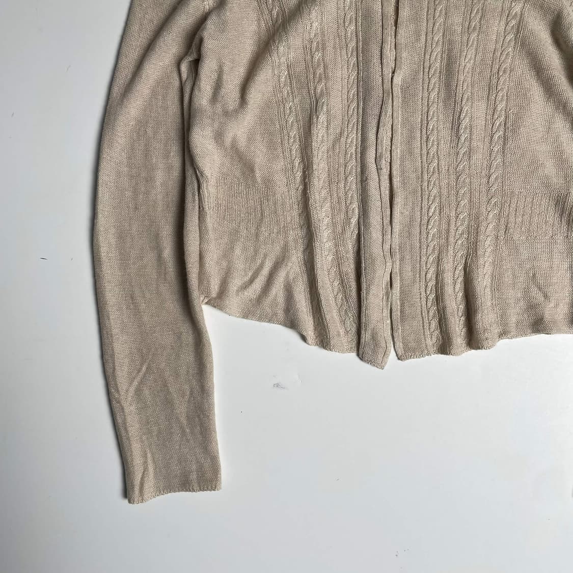 Max mara 린넨 트위스트 가디건 (italy)   상품이미지4