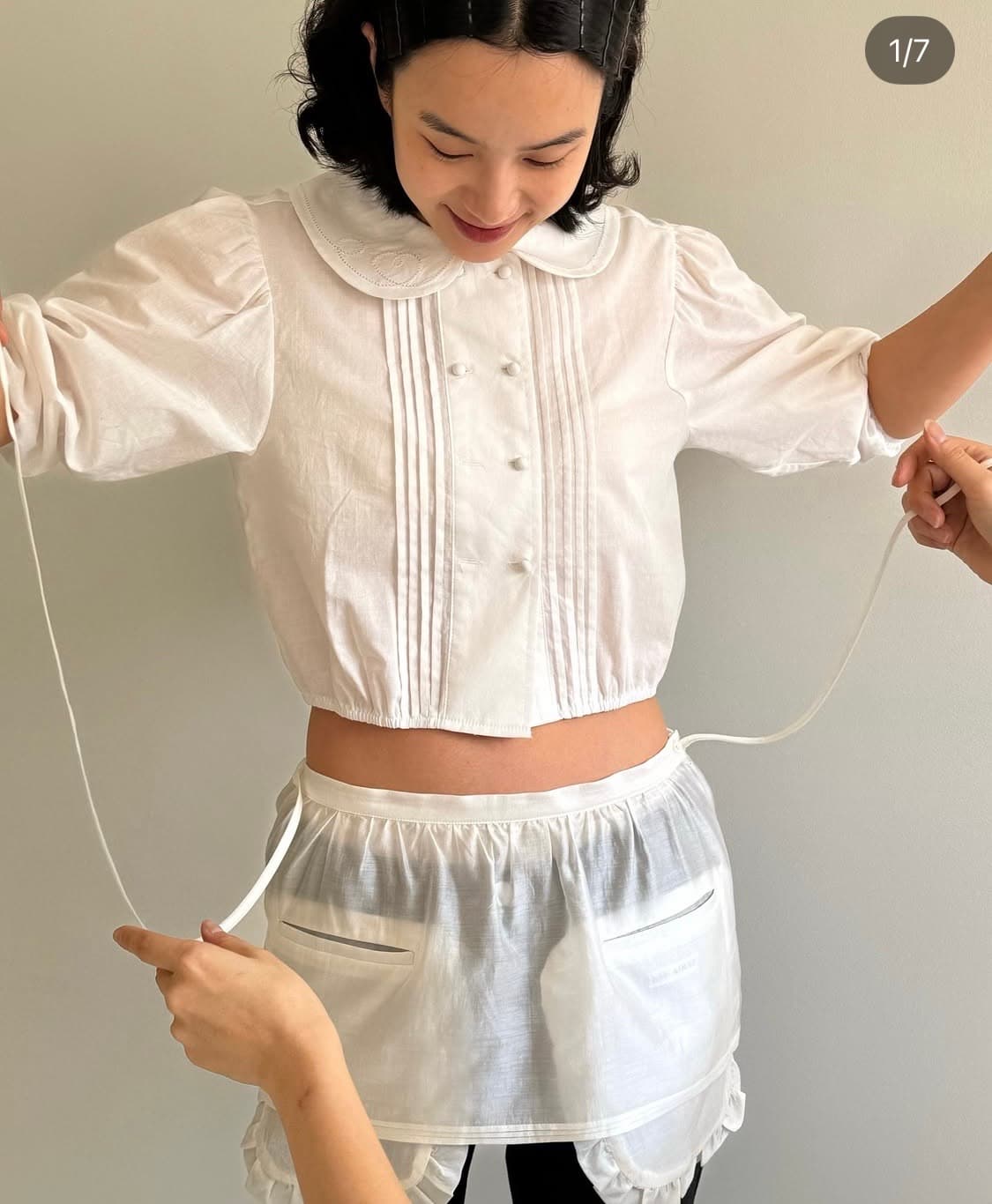 노이어덜트 코스모 블라우스 상품이미지1