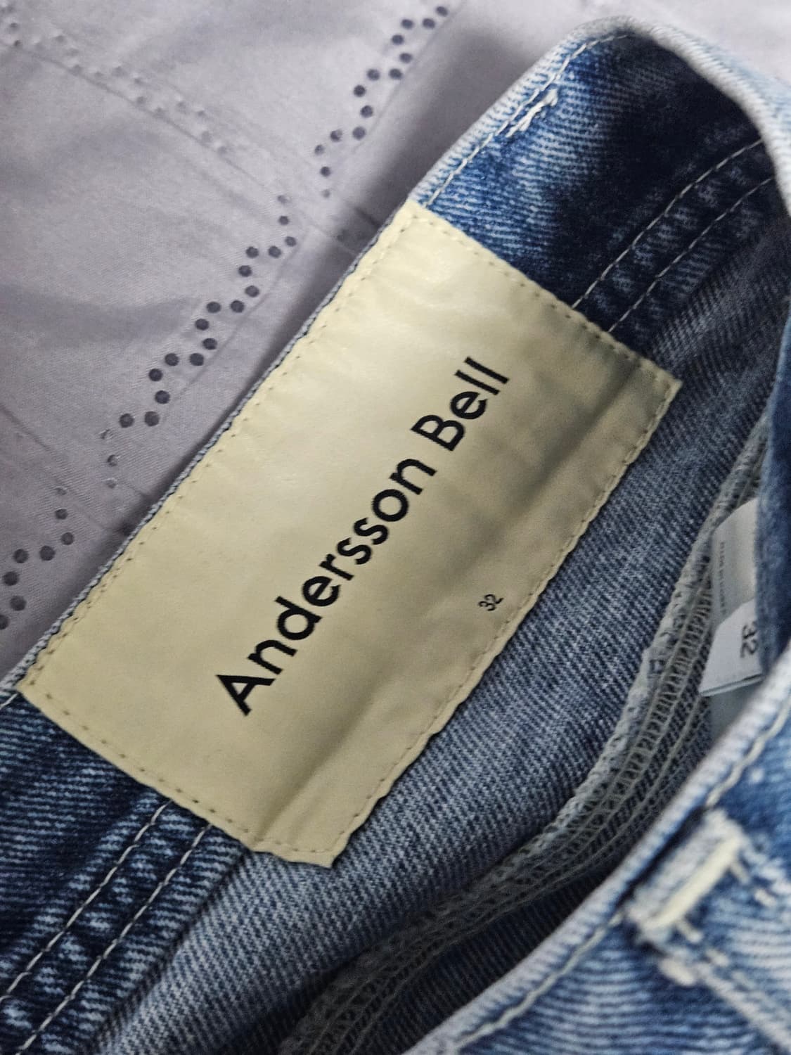 엔더슨벨 겐텔 로우컷 플레어 진 상품이미지4