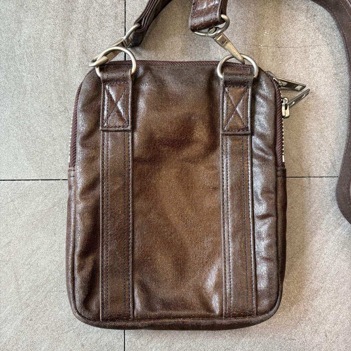 요시다포터 정품 프리스타일 다크 브라운 백 상품이미지3