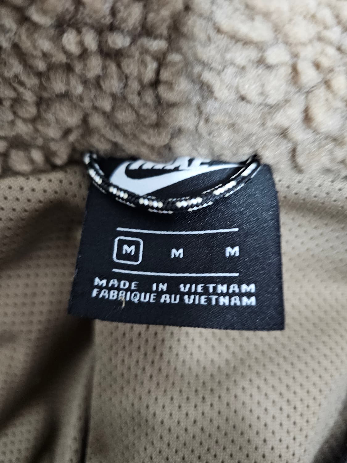 나이키 헤리티지 쉐르파 퀼팅자켓 M 상품이미지3