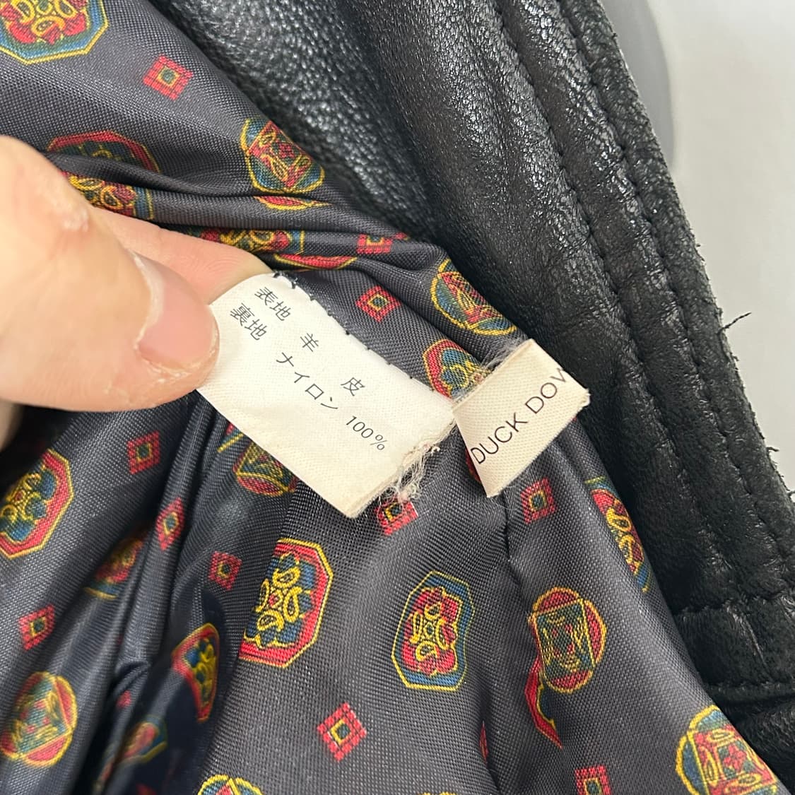 Cencini 양가죽 덕다운 푸퍼 패딩 상품이미지8