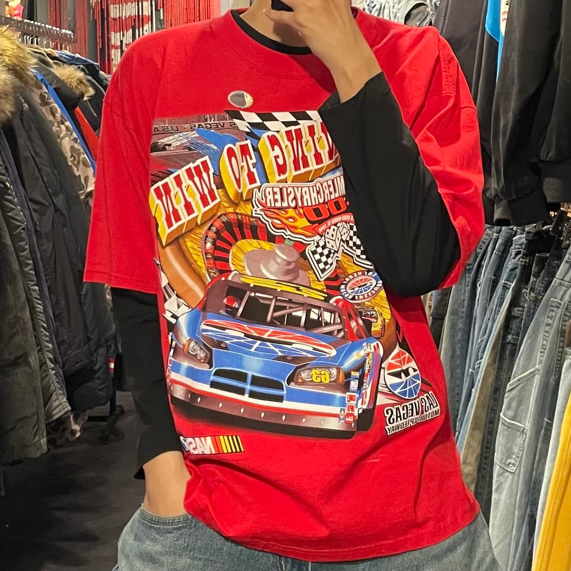 [IM] 나스카 레드 반팔 상품이미지2