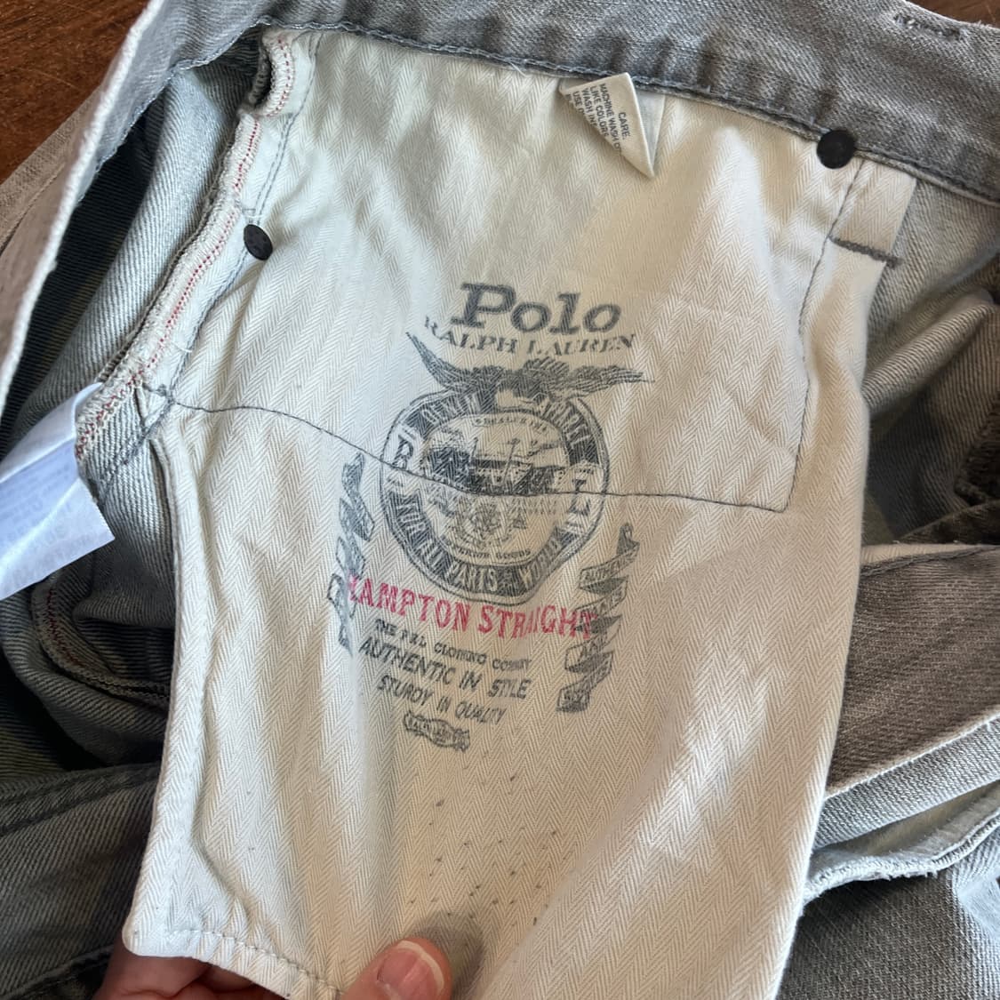 Polo 애쉬그레이 데님팬츠 상품이미지6