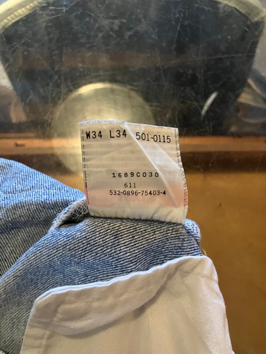 90s USA Levis 501 Denim Pants 상품이미지10