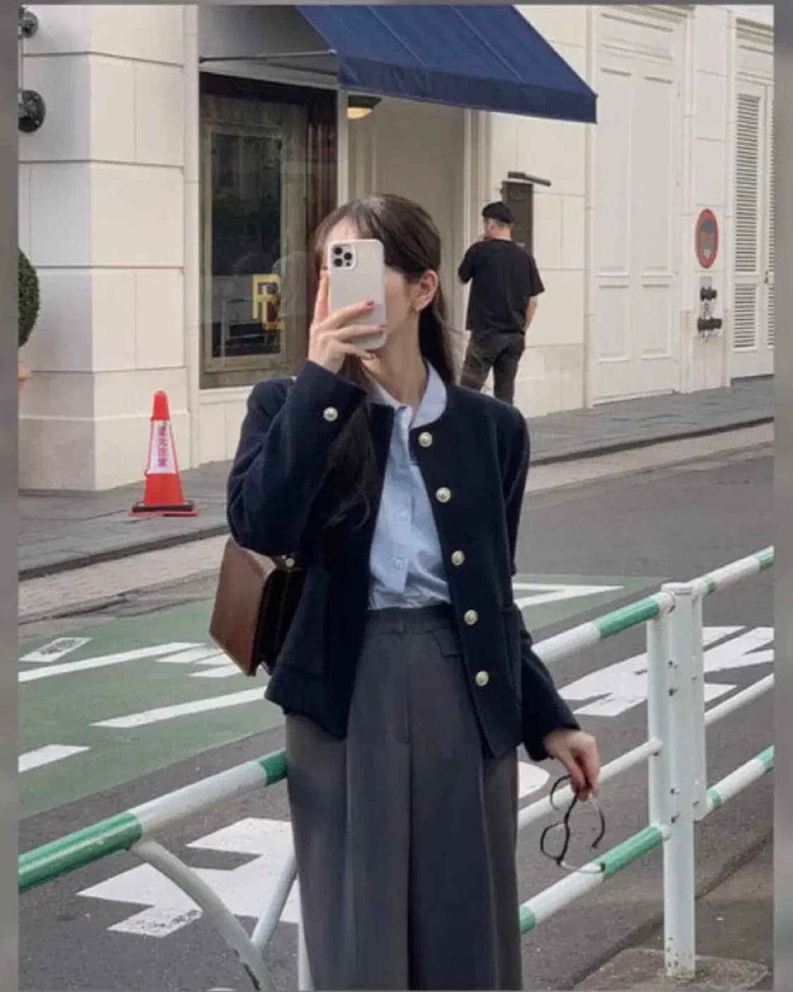 클래식 라운드 자켓 상품이미지2