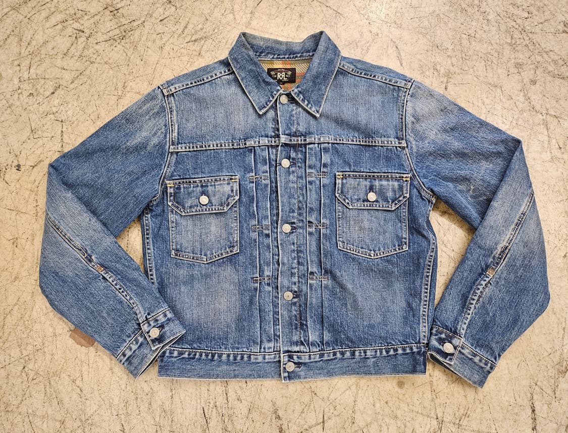Double RL_ Denim Trucker Jacket 상품이미지1