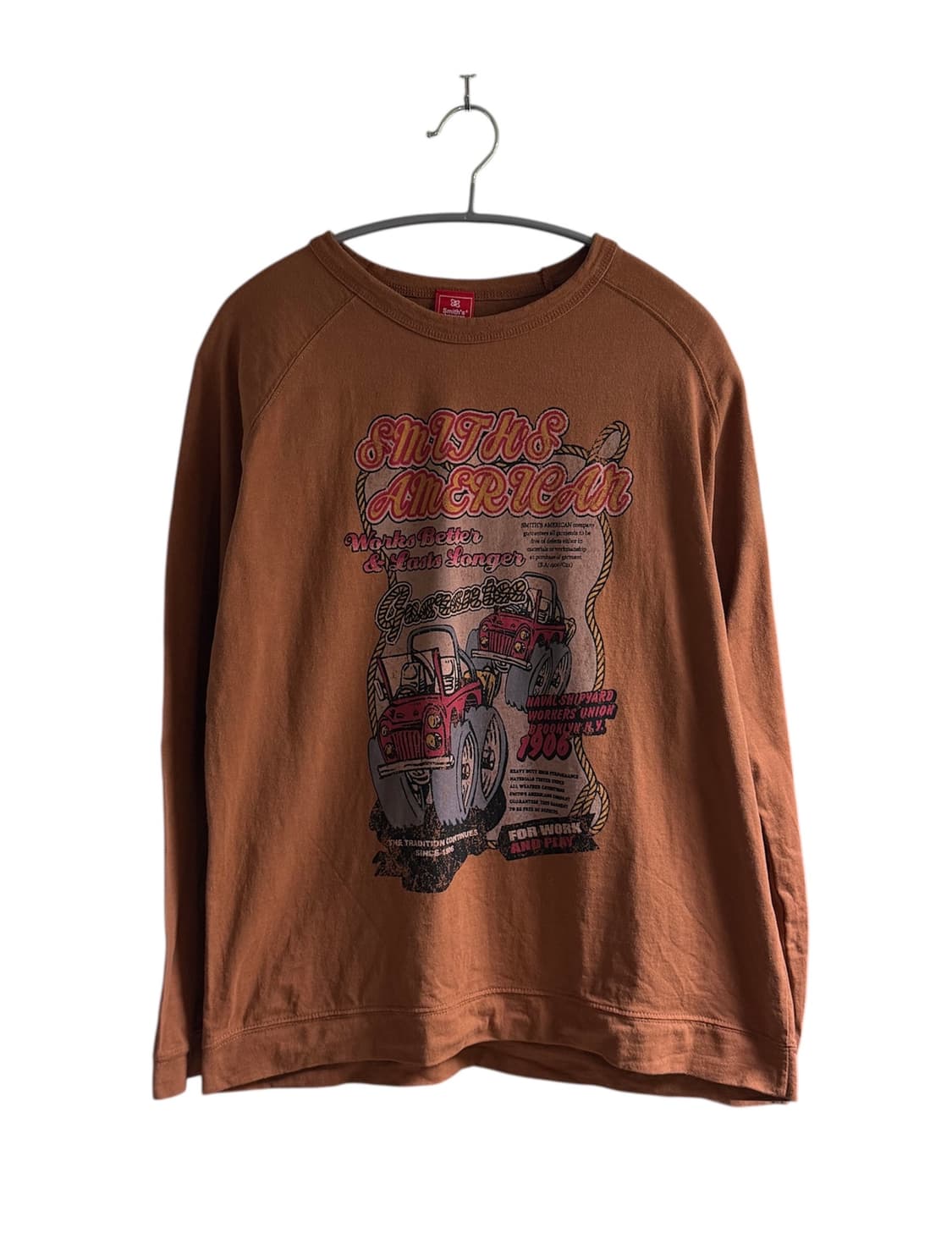 Smith's American 프린팅 롱슬리브 M 상품이미지1