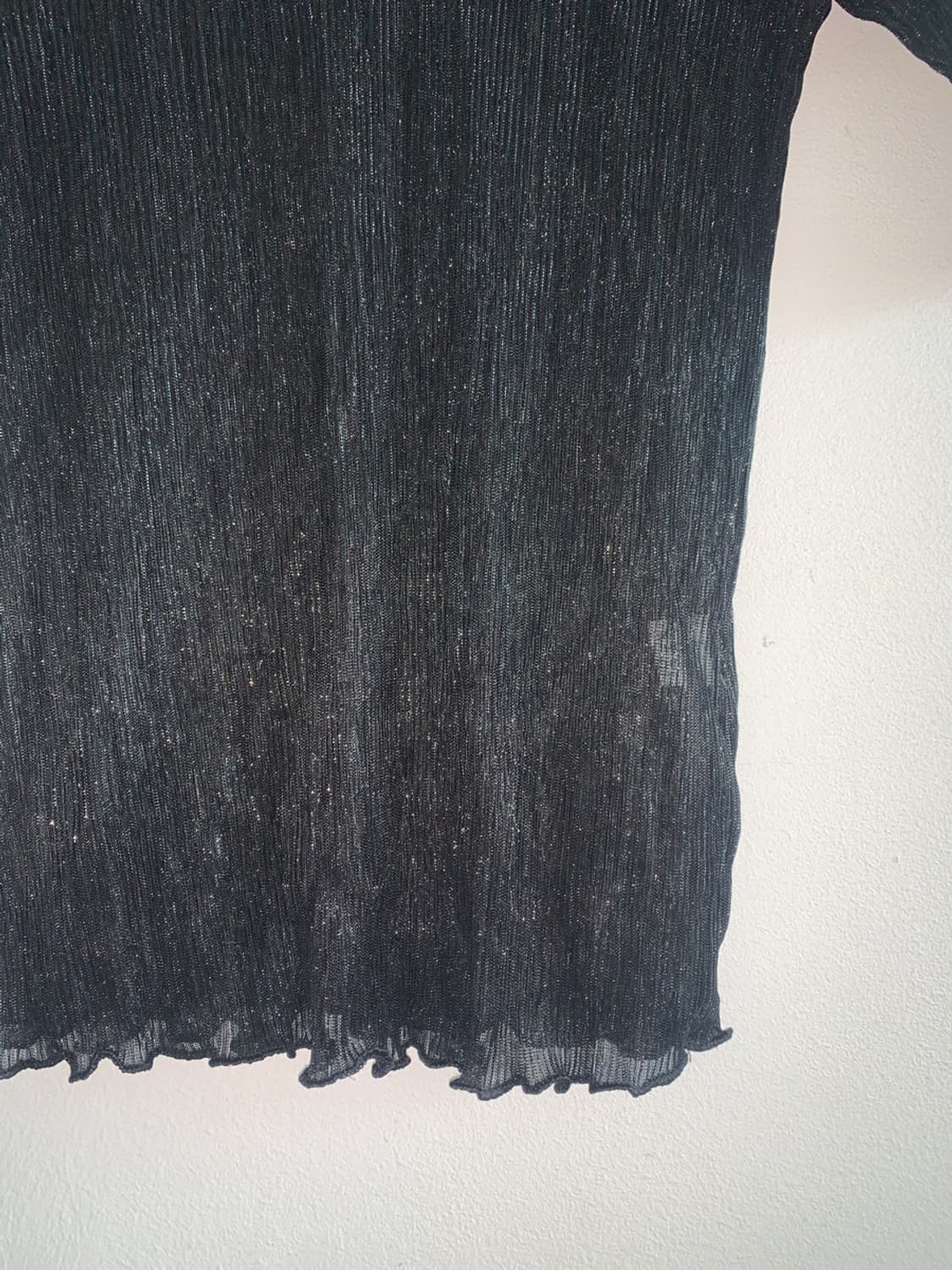 Pleats half neck sleeve t 상품이미지5