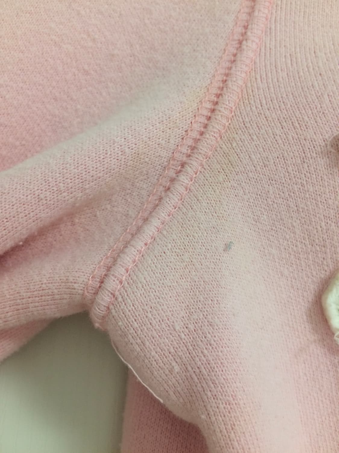 빈티지 아베크롬비 연핑크 딸기우유 베이비 핑크 후드집업 XL 상품이미지7
