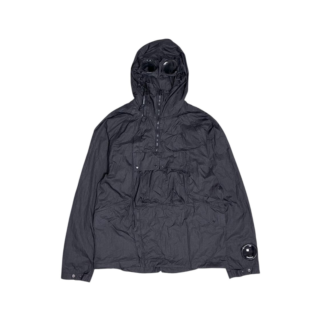 C.P. Company NyFoil Goggle Jacket Black 상품이미지1