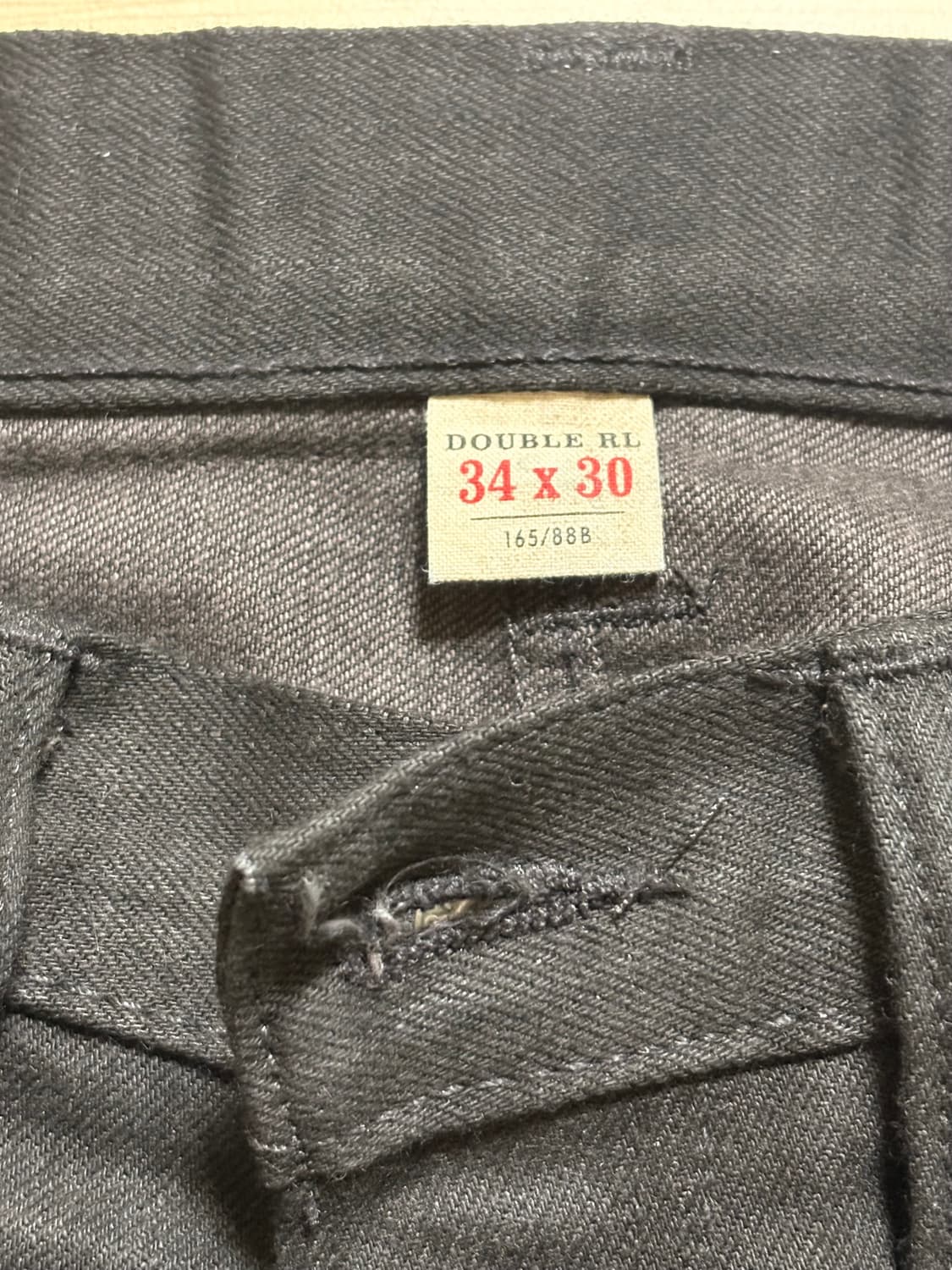 rrl 블랙온블랙 슬림핏  상품이미지2