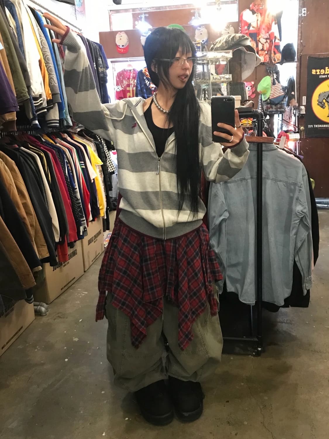 버버리 스트라이프 후드 집업 상품이미지6