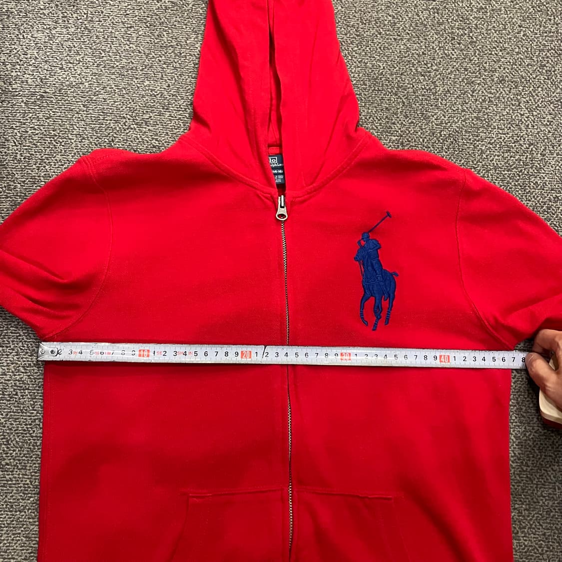 386 폴로 빅포니 후드집업 상품이미지4