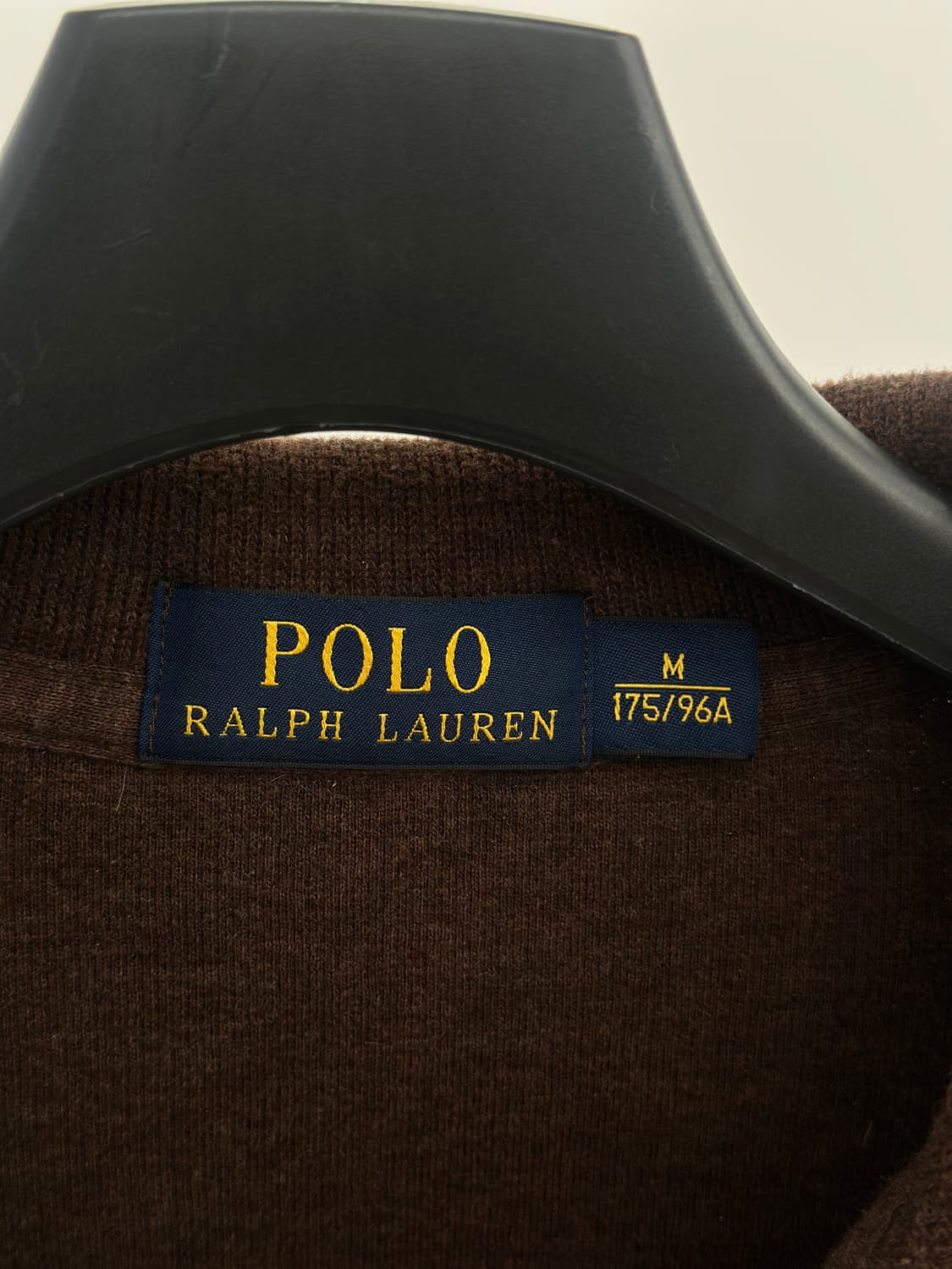폴로 랄프로렌 브라운 코튼 하프집업 상품이미지6