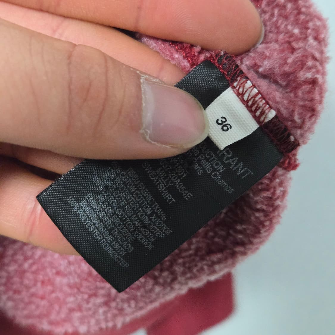 이자벨마랑 벨벳로고 맨투맨/ 여성 맨투맨/ 여자 맨투맨  상품이미지3