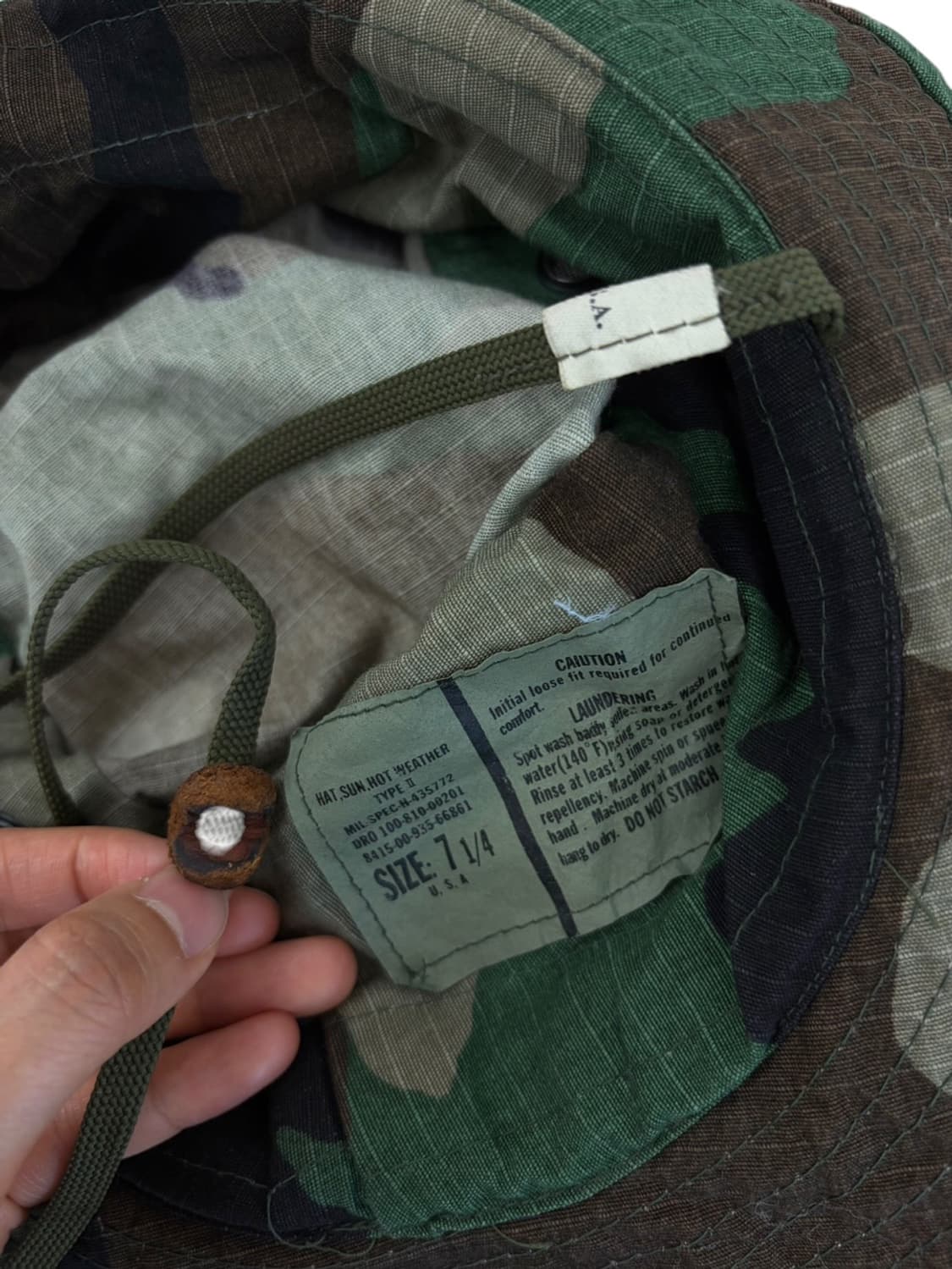 US ARMY TYPE2 정글모 상품이미지6