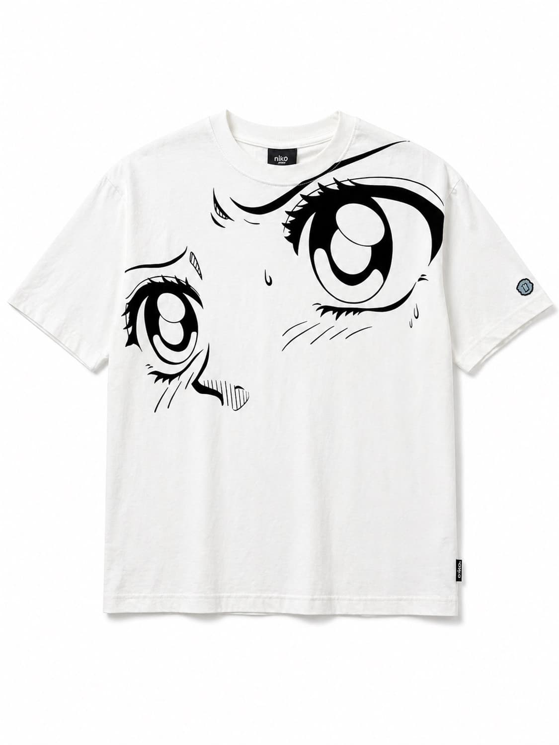 나이스 고스트 클럽 아이 드로잉 티셔츠 L 상품이미지1