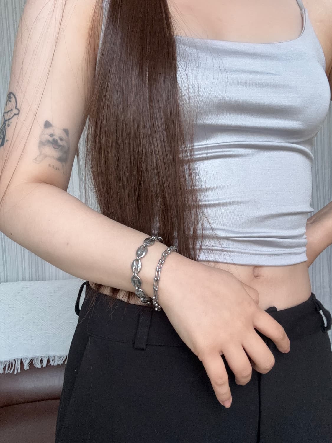 Bold button Bracelet 상품이미지5