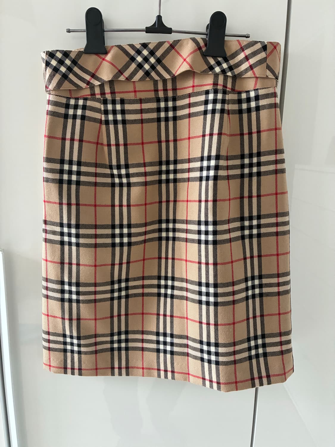 버버리 블루라벨 체크 스커트 36 상품이미지2