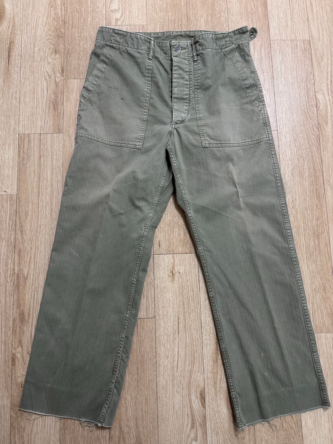 rrl코튼 헤링본 팬츠 상품이미지1