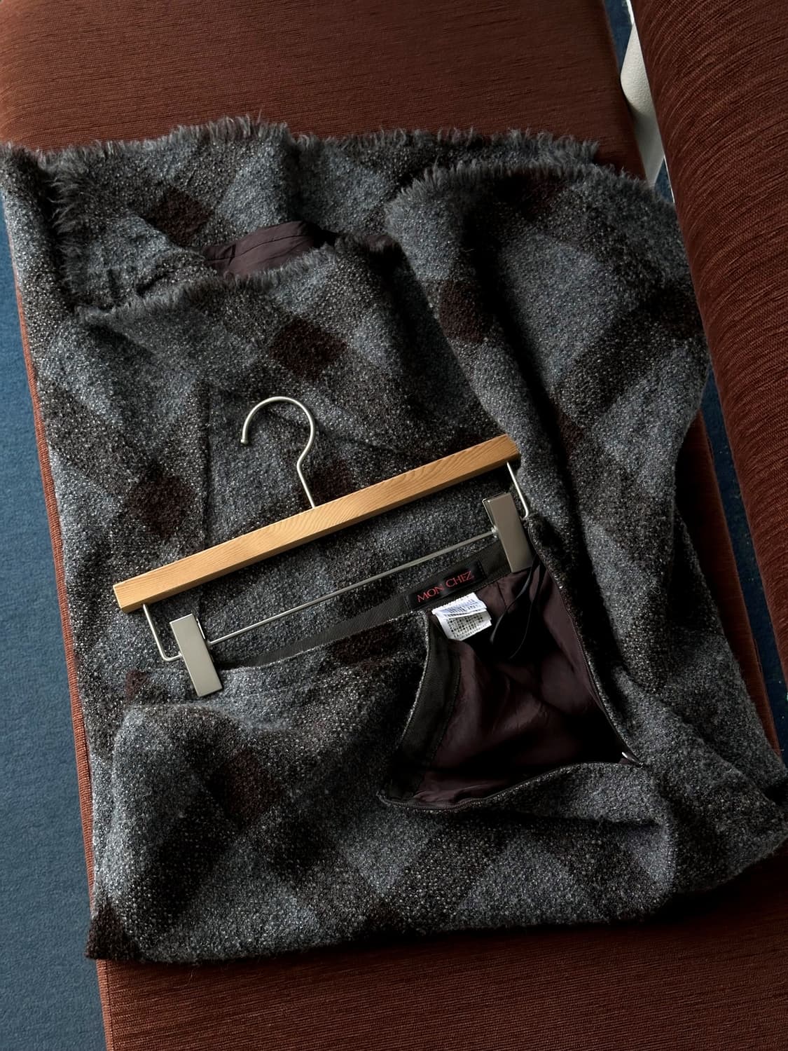 Boucle tweed fabric lough finish loose s 상품이미지1