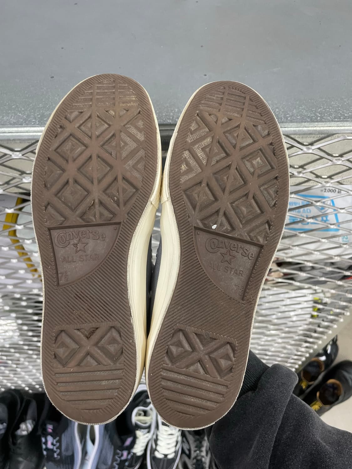 컨버스 X 꼼데 로우 그레이 260 상품이미지6