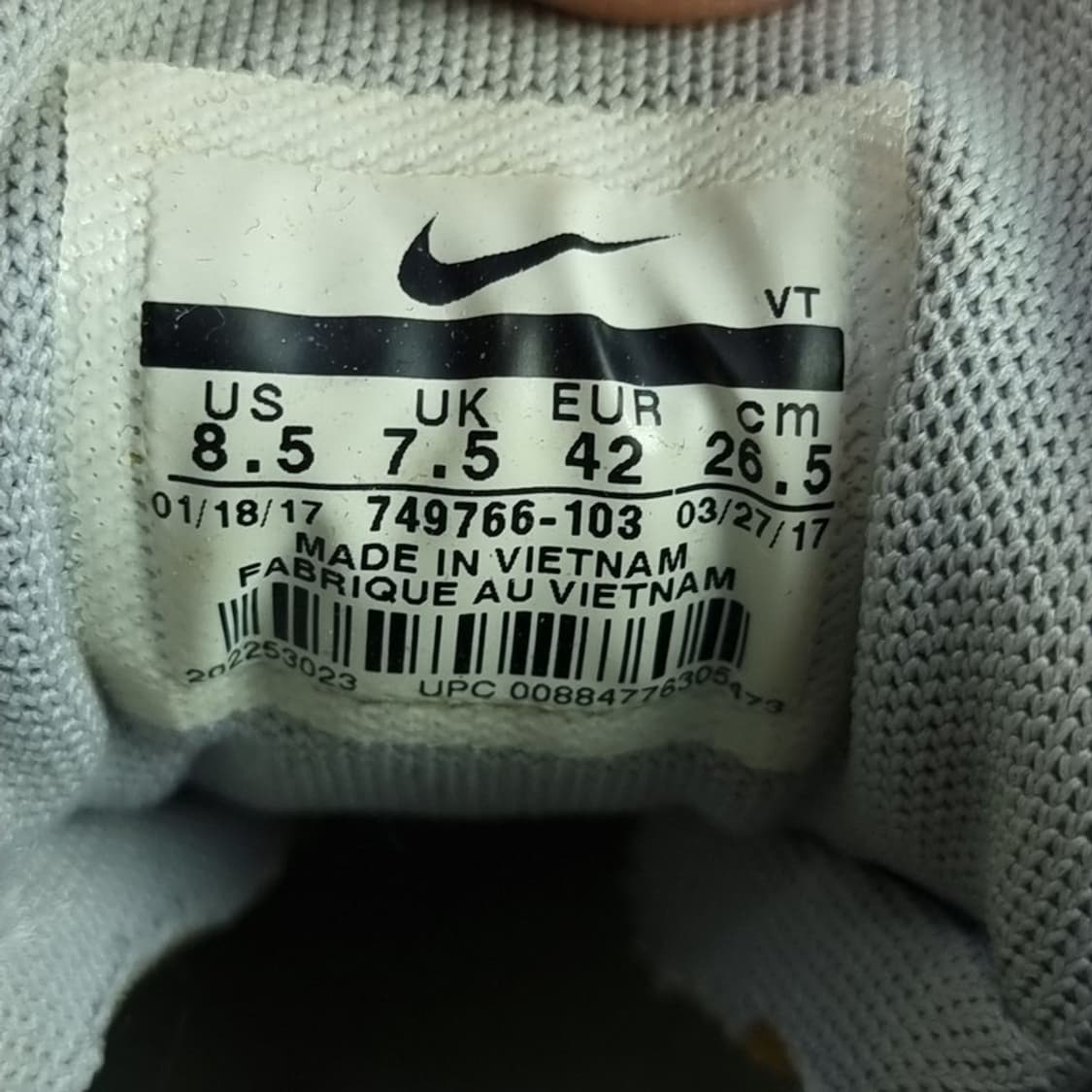 [나이키] 에어맥스 95 그레이 레드 M18177 상품이미지9