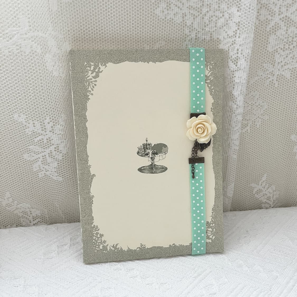 ⊰dot flower⊱ book-band 도트 꽃 북밴드 상품이미지2