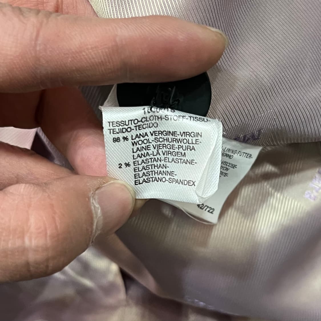  막스마라 울 헤링본 셋업 y14887 상품이미지5