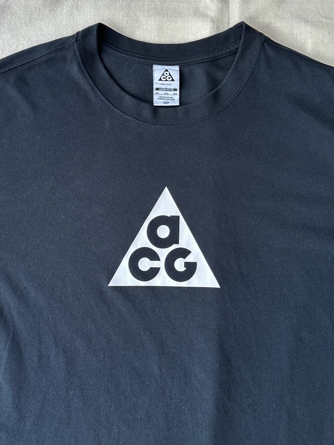 나이키 ACG 반팔 티셔츠 블랙 4XL 상품이미지2