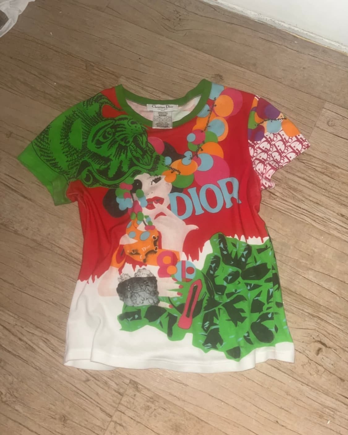 크리스찬 디올 존 갈리아노05ss (runaway piece) 티셔츠 상품이미지2