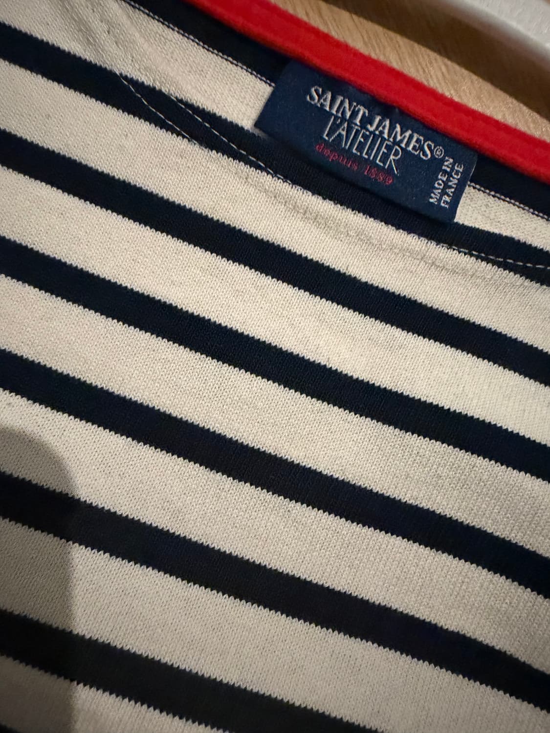 세인트제임스 단가라 티셔츠 상품이미지2