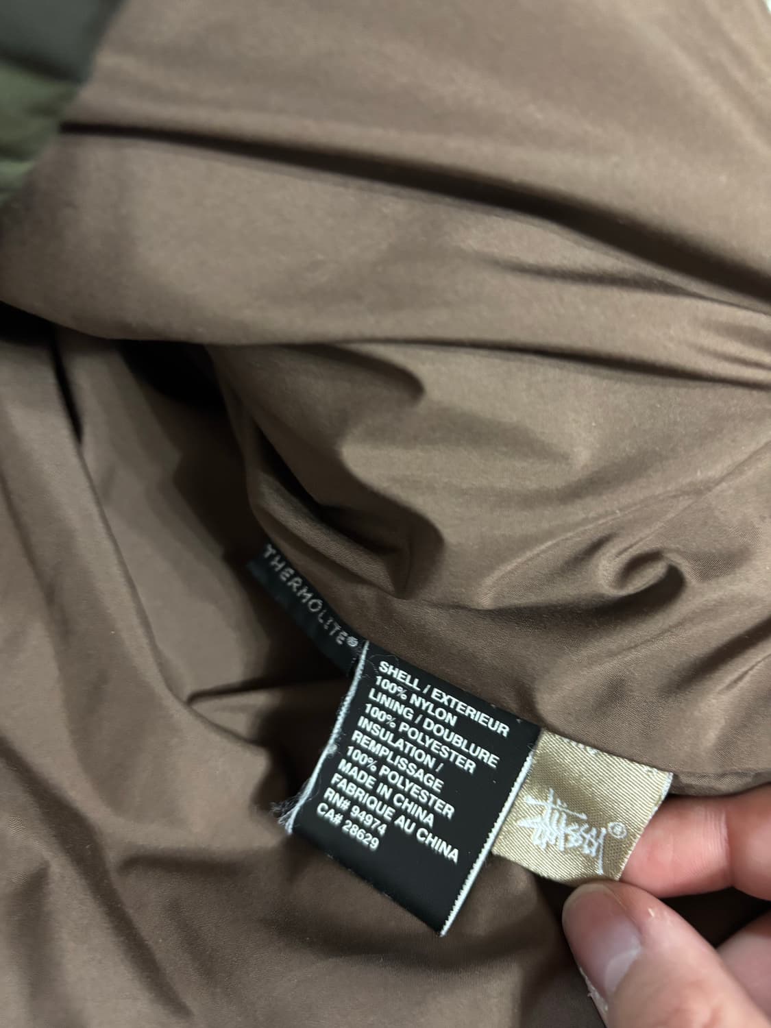 급처) 스투시 체크패턴 패딩 상품이미지4