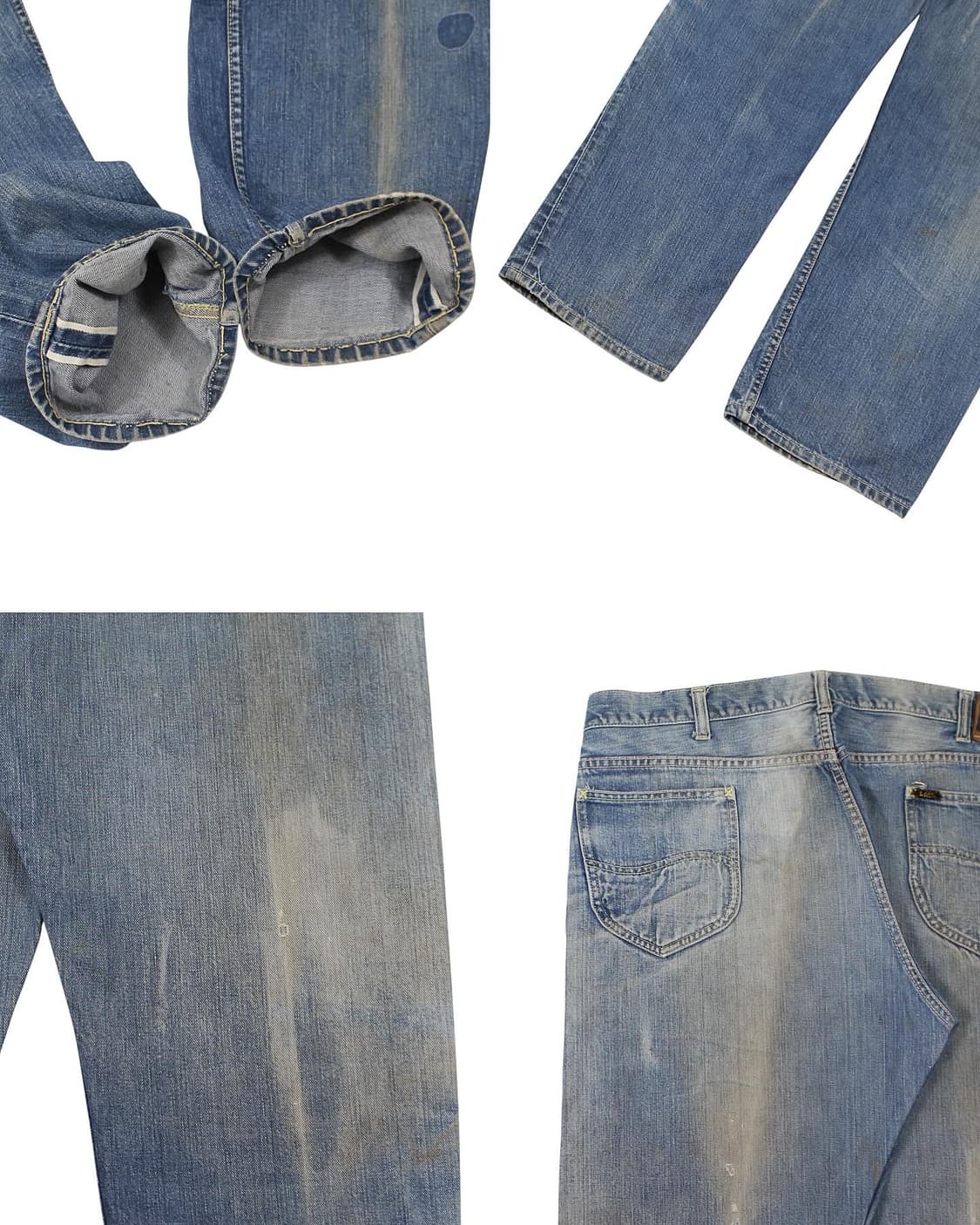 1960s USA Lee 101Z 셀비지 데님 팬츠 리 빈티지 미국제 상품이미지8