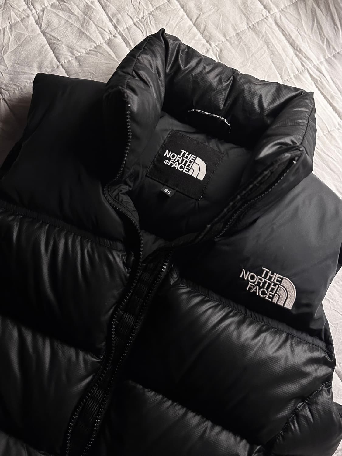 노스페이스 700 우먼 눕시 구스다운 패딩 조끼 상품이미지1