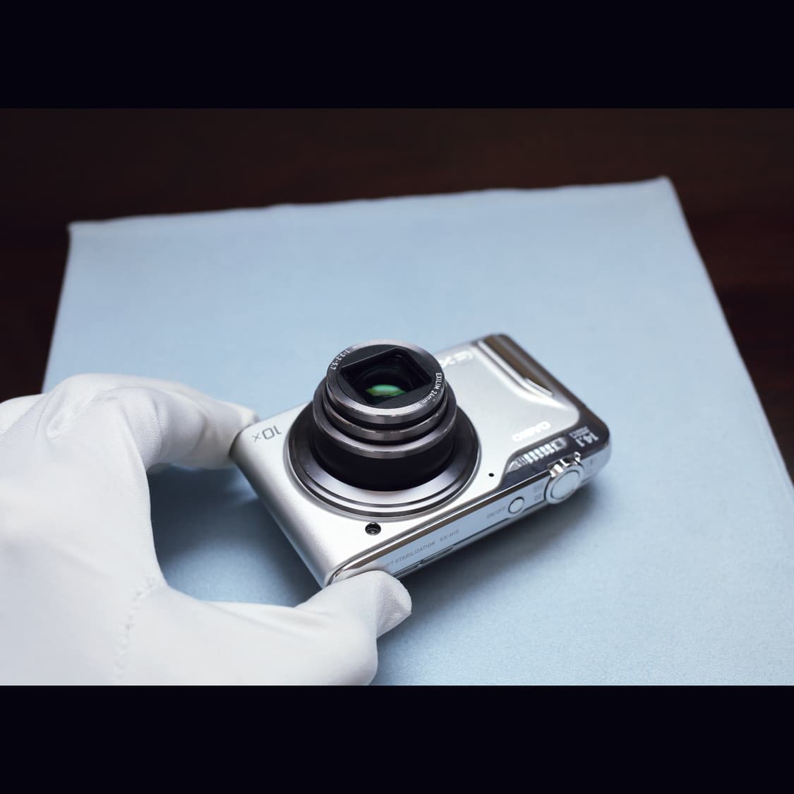 레어<민트급><츄 디카> 카시오 엑슬림 H15 실버 빈티지 디카 상품이미지6