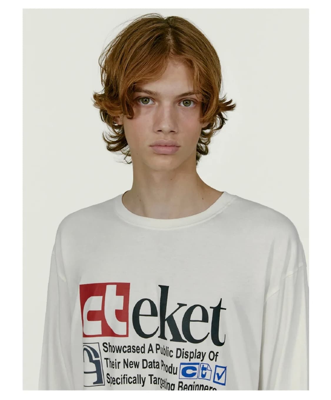 테켓 긴팔 긴팔티 롱슬리브 Plan L/S Tee White L 상품이미지8