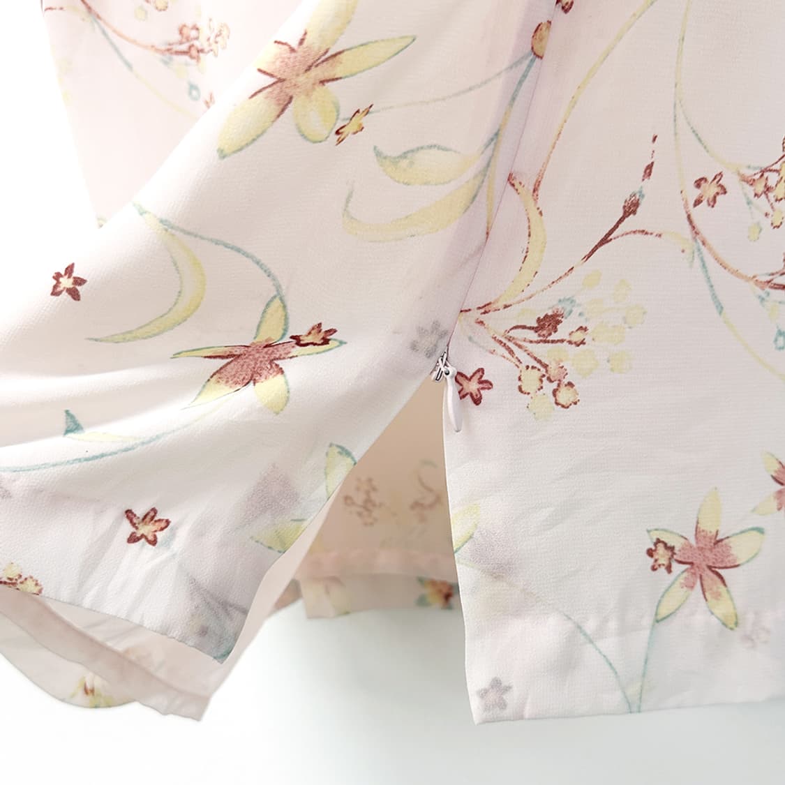 지방시 폴리 플라워 민소매 블라우스 슬리브리스 나시 핑크 38 상품이미지4