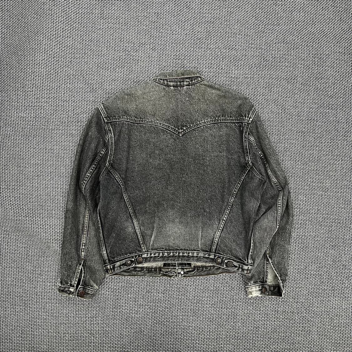 리바이스 워싱 그레이 데님 자켓 상품이미지3